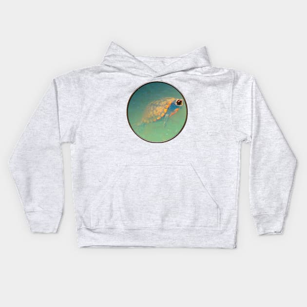 Turtle Kids Hoodie by RoxanneG